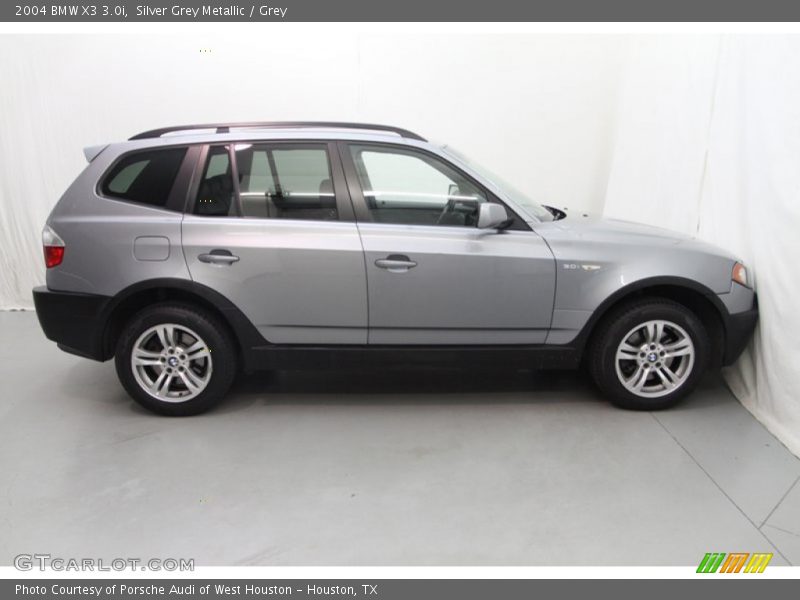 Silver Grey Metallic / Grey 2004 BMW X3 3.0i