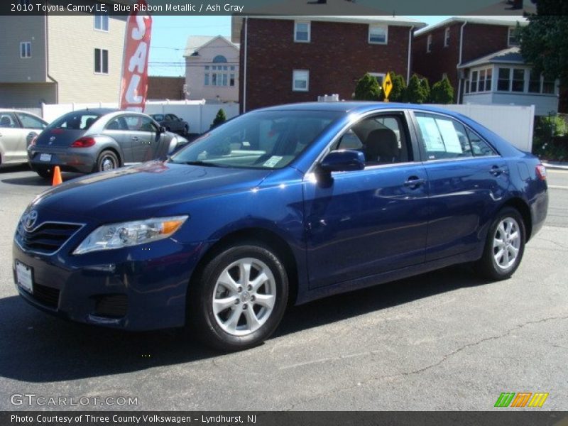 Blue Ribbon Metallic / Ash Gray 2010 Toyota Camry LE