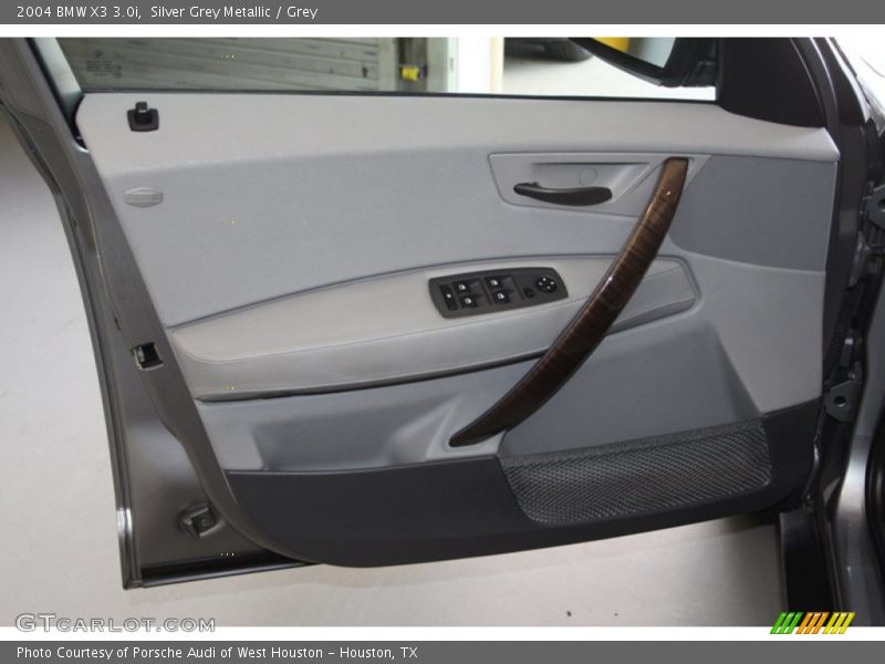 Silver Grey Metallic / Grey 2004 BMW X3 3.0i