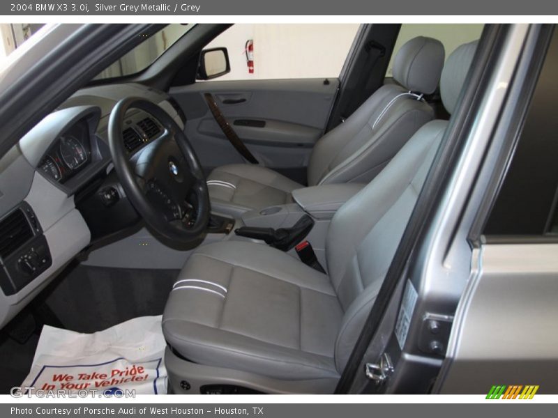 Silver Grey Metallic / Grey 2004 BMW X3 3.0i
