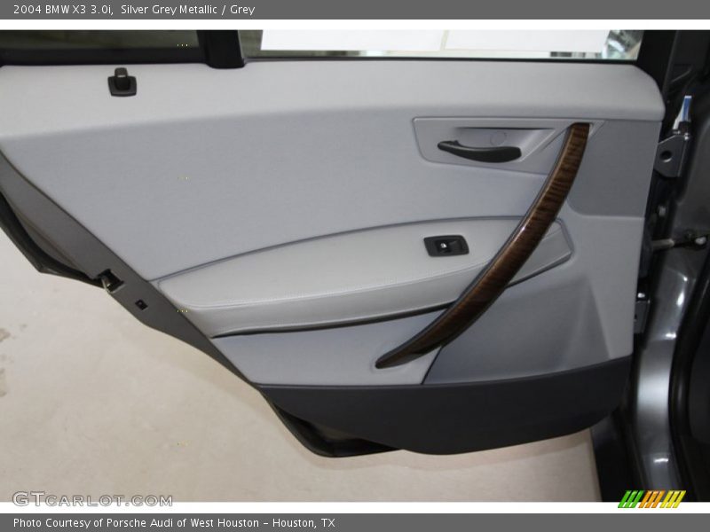 Silver Grey Metallic / Grey 2004 BMW X3 3.0i