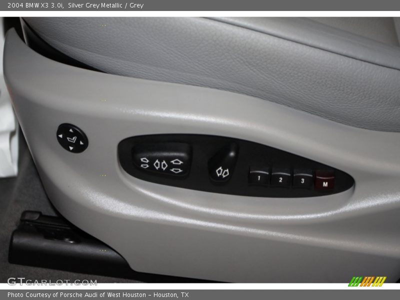 Silver Grey Metallic / Grey 2004 BMW X3 3.0i