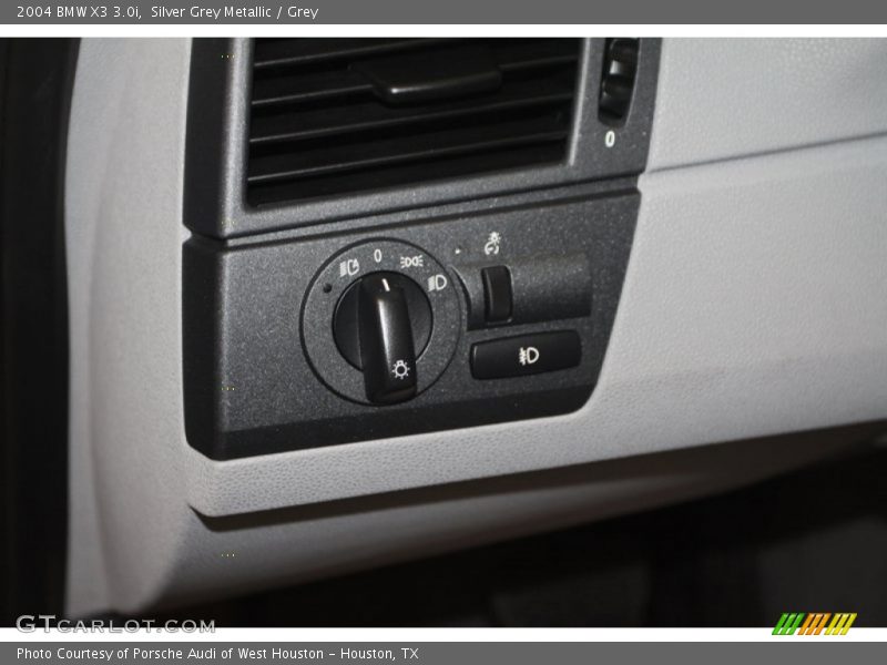 Silver Grey Metallic / Grey 2004 BMW X3 3.0i