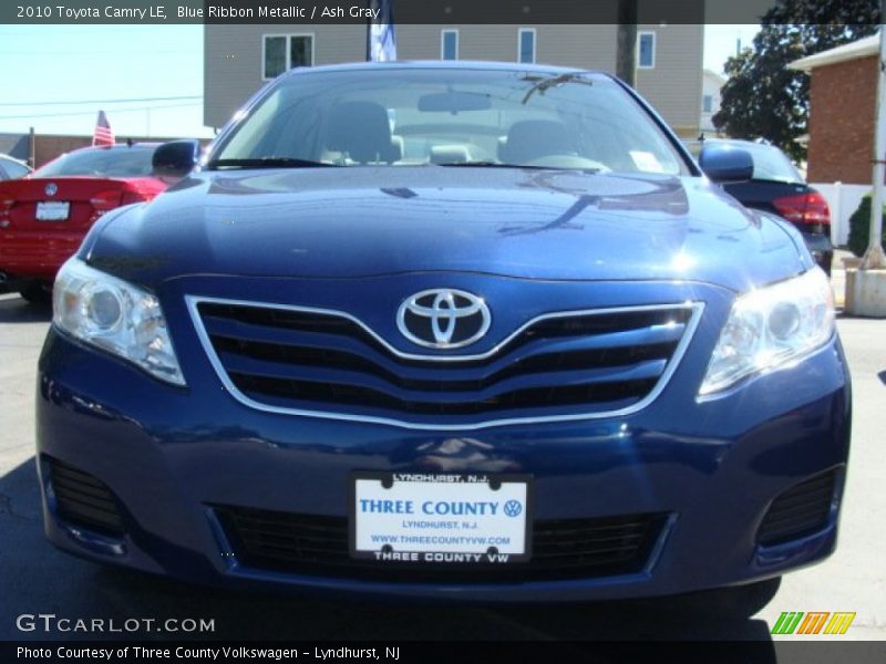 Blue Ribbon Metallic / Ash Gray 2010 Toyota Camry LE