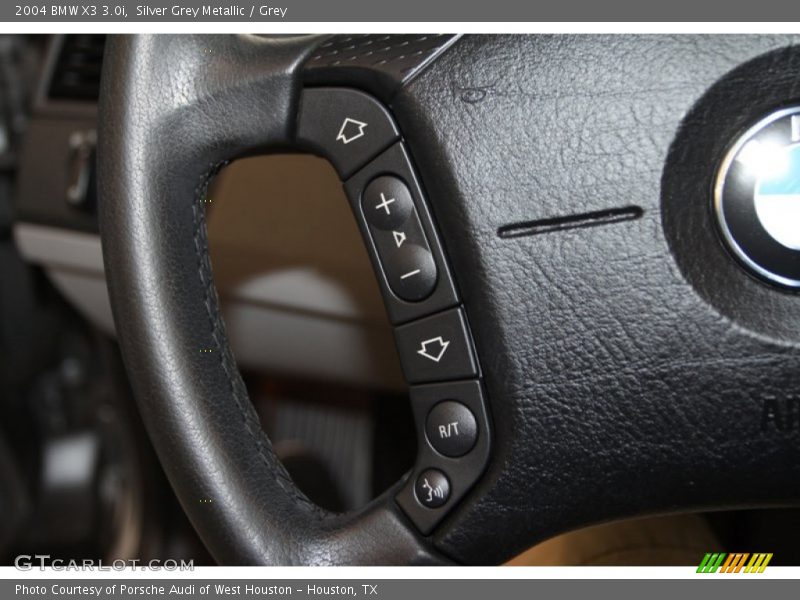 Silver Grey Metallic / Grey 2004 BMW X3 3.0i