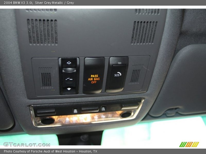 Silver Grey Metallic / Grey 2004 BMW X3 3.0i
