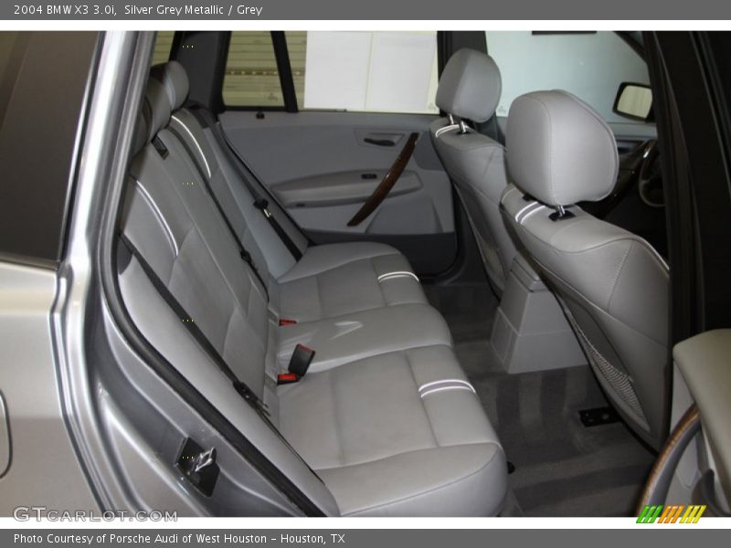 Silver Grey Metallic / Grey 2004 BMW X3 3.0i