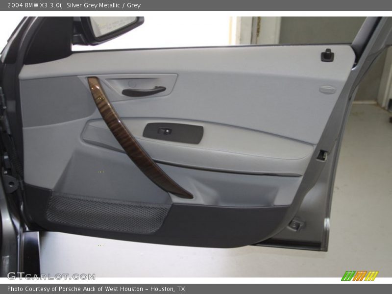 Silver Grey Metallic / Grey 2004 BMW X3 3.0i