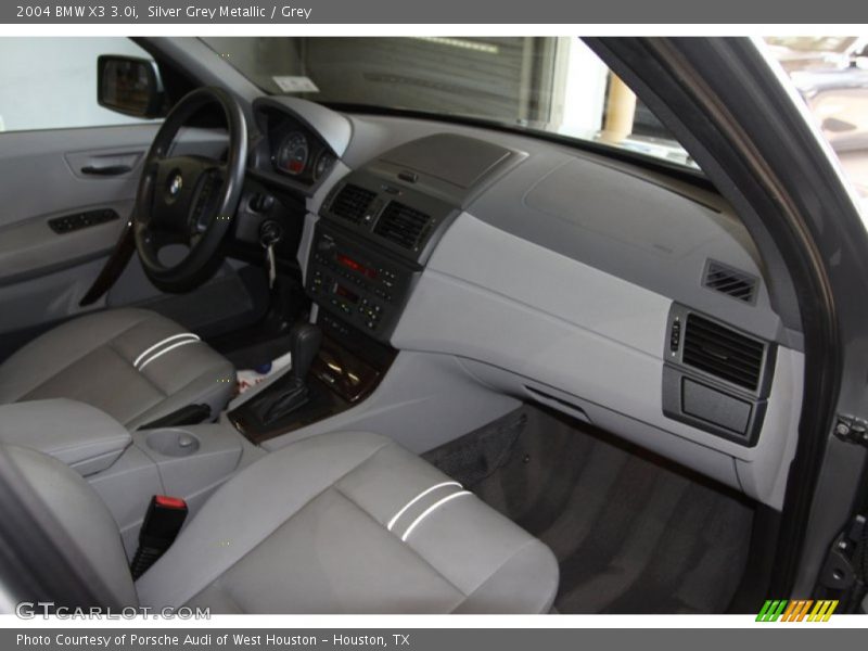 Silver Grey Metallic / Grey 2004 BMW X3 3.0i