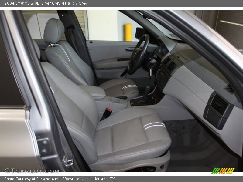 Silver Grey Metallic / Grey 2004 BMW X3 3.0i