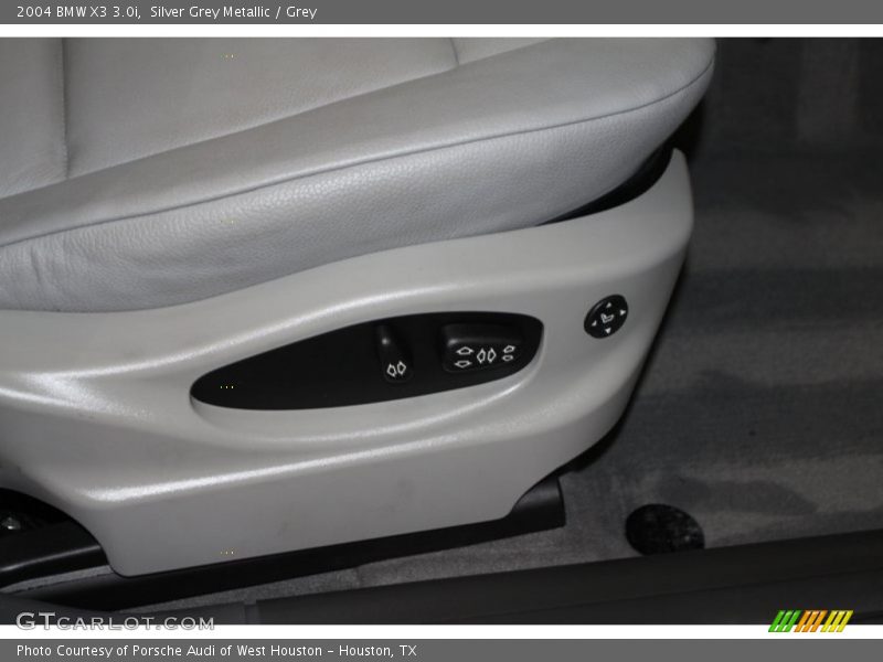 Silver Grey Metallic / Grey 2004 BMW X3 3.0i