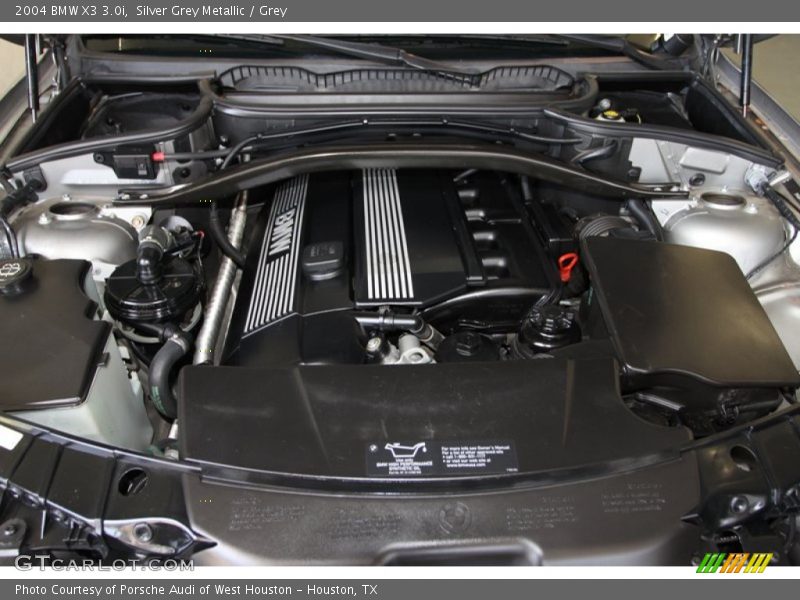 Silver Grey Metallic / Grey 2004 BMW X3 3.0i