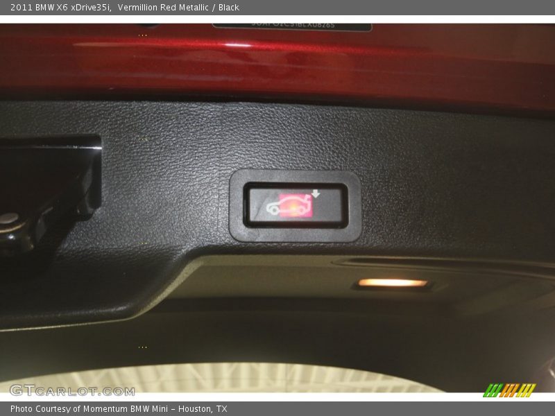 Vermillion Red Metallic / Black 2011 BMW X6 xDrive35i