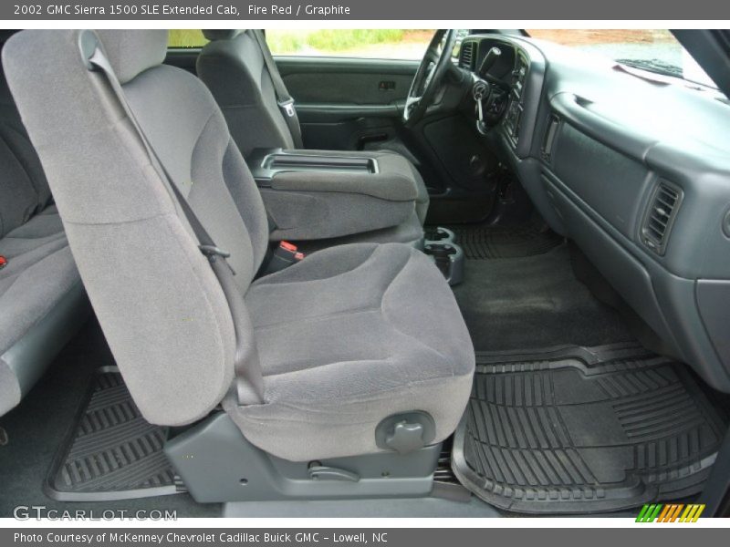 Front Seat of 2002 Sierra 1500 SLE Extended Cab