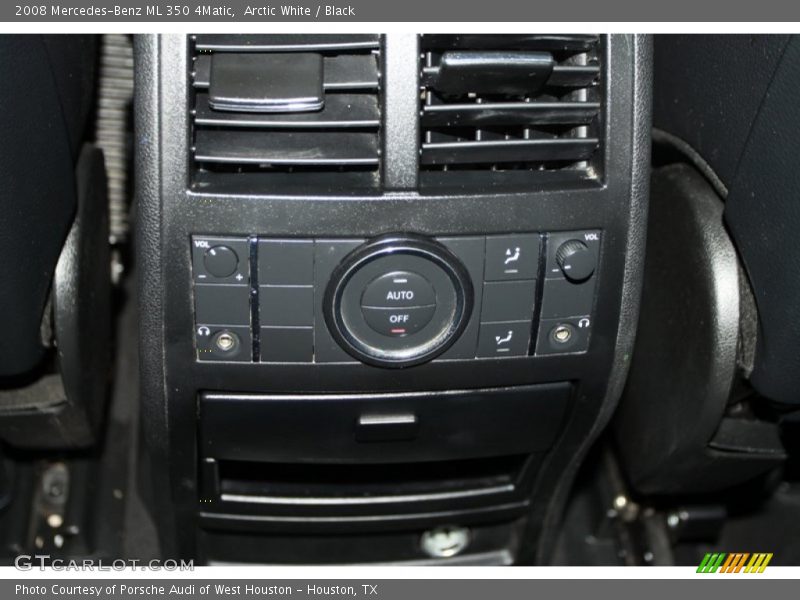 Arctic White / Black 2008 Mercedes-Benz ML 350 4Matic