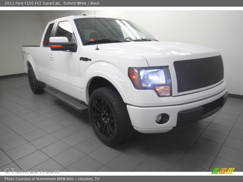 Oxford White / Black 2011 Ford F150 FX2 SuperCab