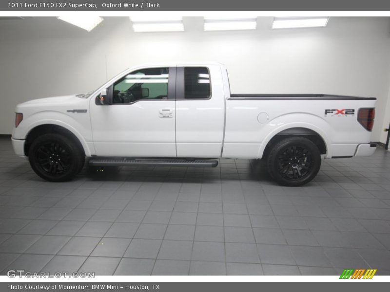 Oxford White / Black 2011 Ford F150 FX2 SuperCab