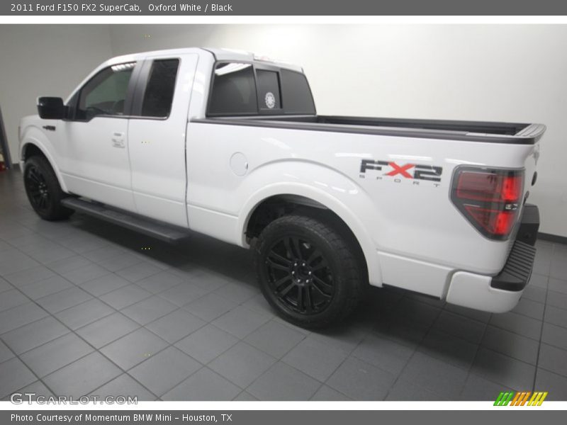 Oxford White / Black 2011 Ford F150 FX2 SuperCab