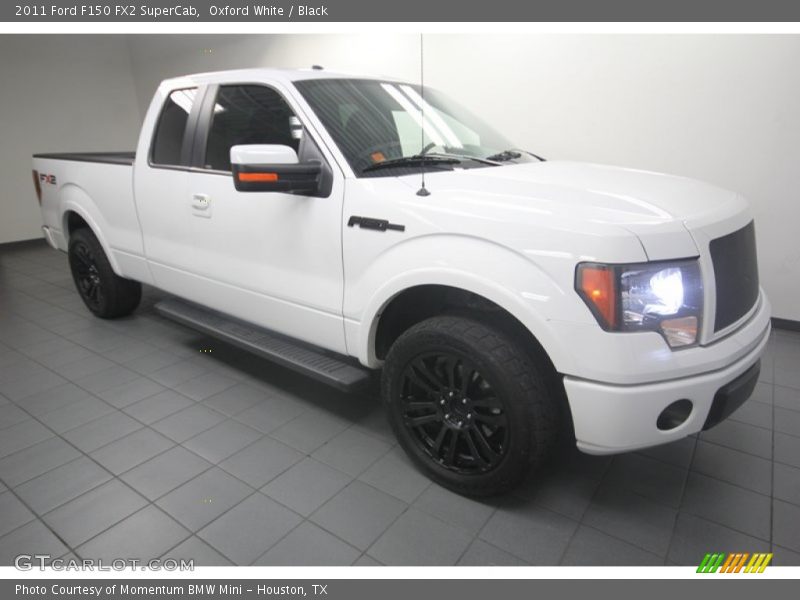 Oxford White / Black 2011 Ford F150 FX2 SuperCab