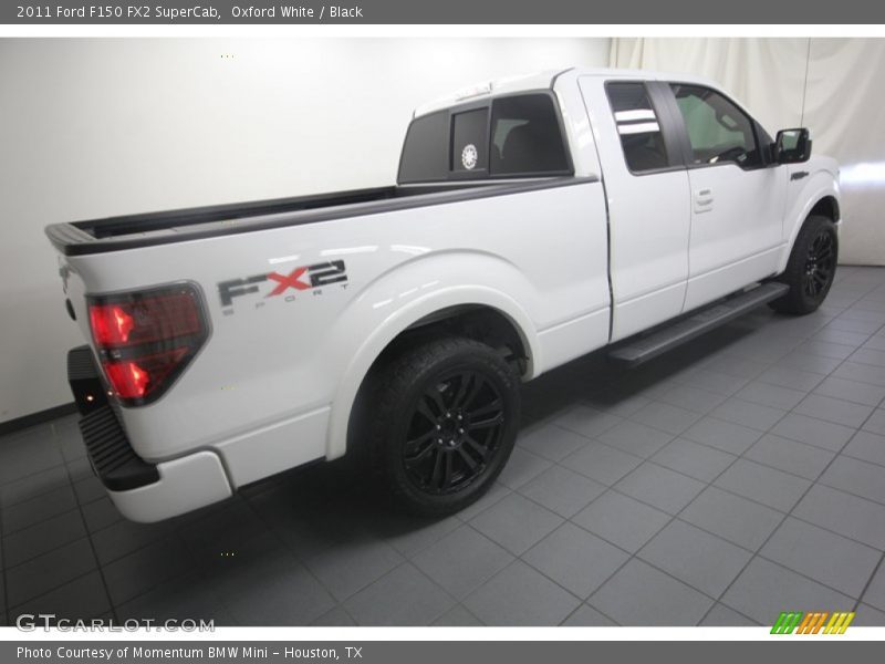 Oxford White / Black 2011 Ford F150 FX2 SuperCab