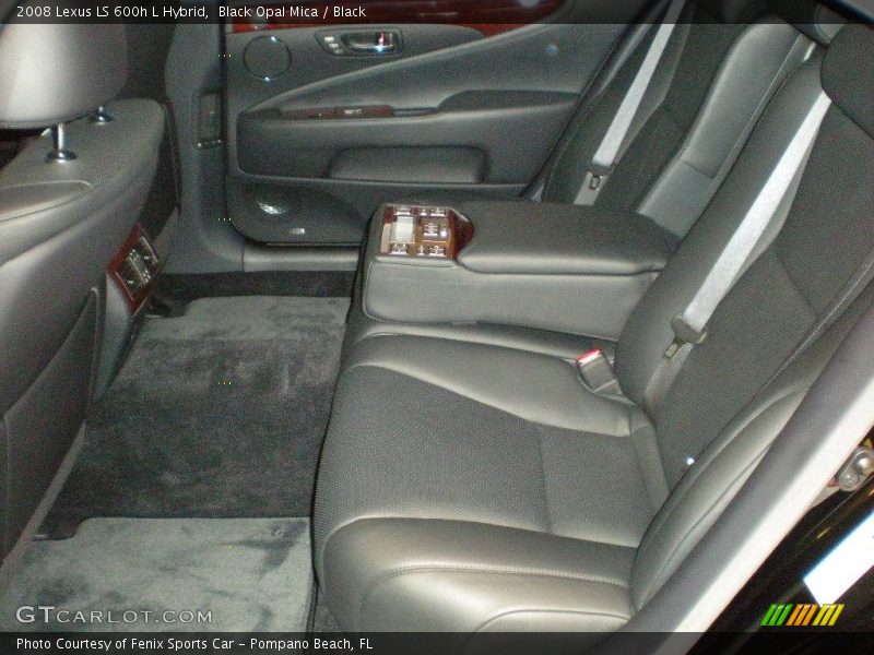 Black Opal Mica / Black 2008 Lexus LS 600h L Hybrid
