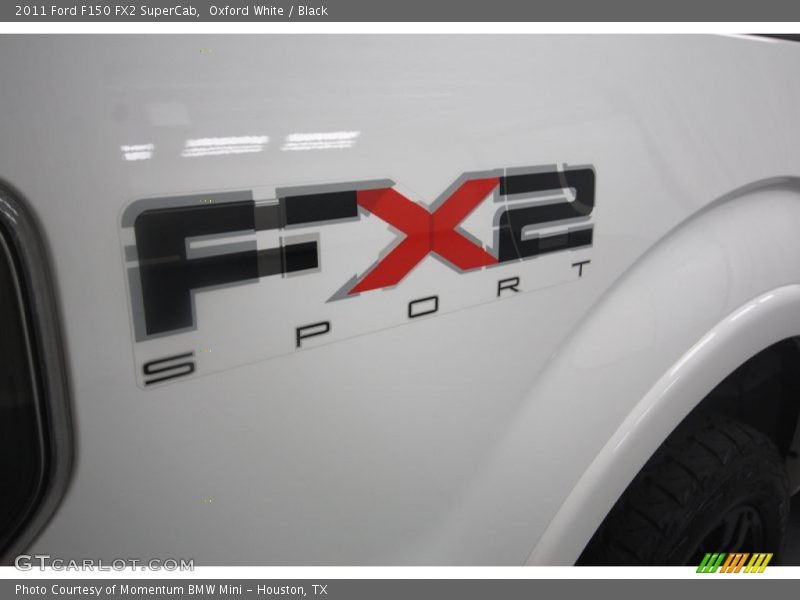 Oxford White / Black 2011 Ford F150 FX2 SuperCab