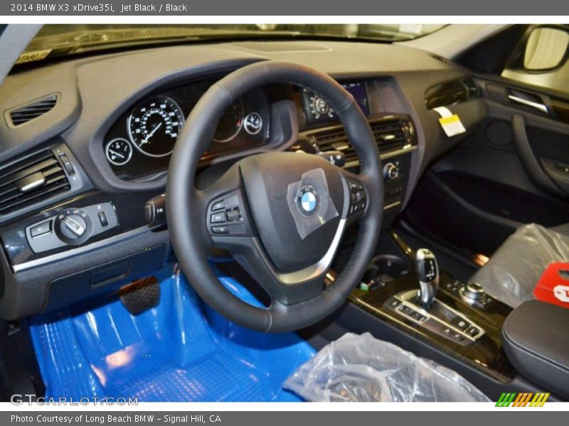 Jet Black / Black 2014 BMW X3 xDrive35i