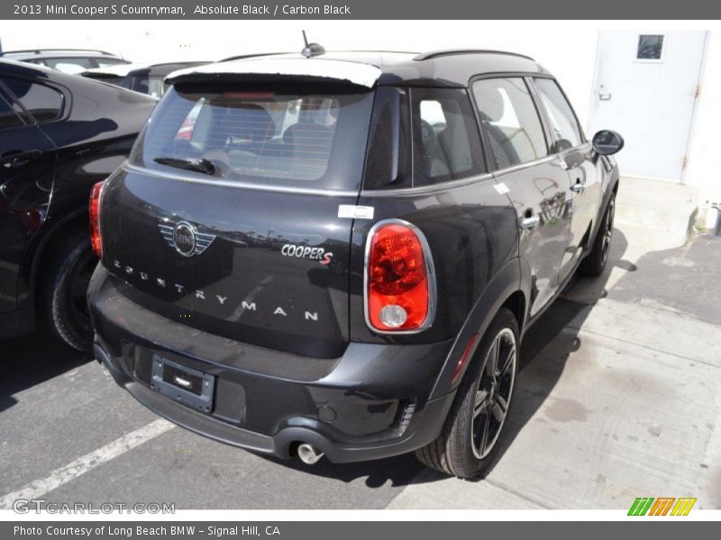 Absolute Black / Carbon Black 2013 Mini Cooper S Countryman