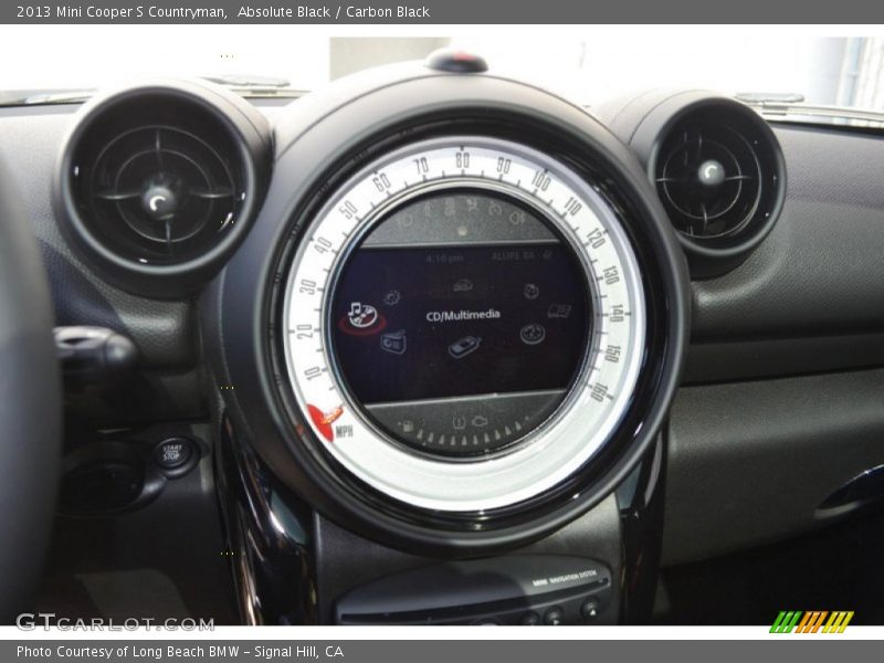 Absolute Black / Carbon Black 2013 Mini Cooper S Countryman
