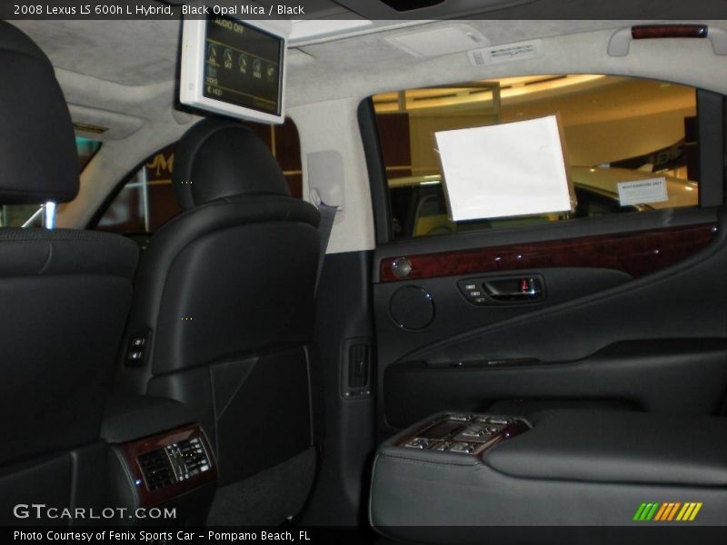 Black Opal Mica / Black 2008 Lexus LS 600h L Hybrid