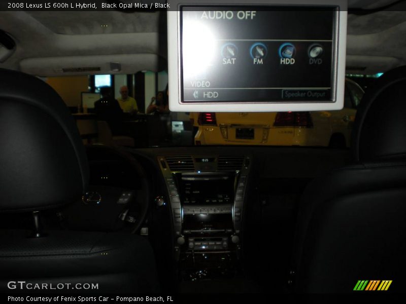 Black Opal Mica / Black 2008 Lexus LS 600h L Hybrid