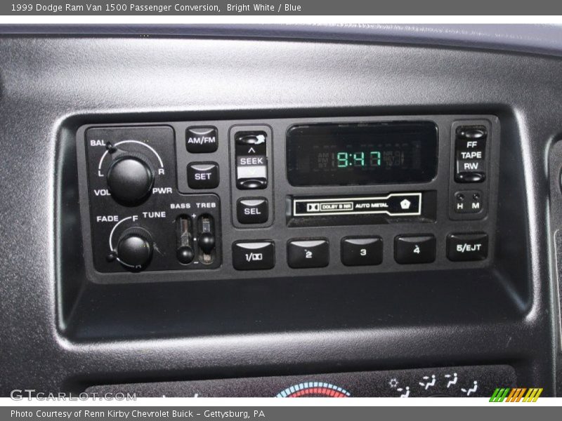 Audio System of 1999 Ram Van 1500 Passenger Conversion