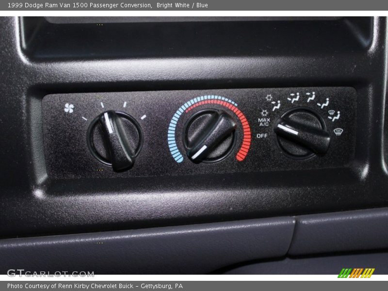 Controls of 1999 Ram Van 1500 Passenger Conversion