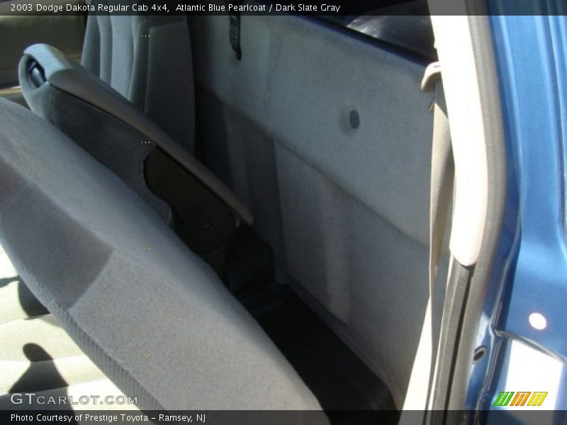 Atlantic Blue Pearlcoat / Dark Slate Gray 2003 Dodge Dakota Regular Cab 4x4