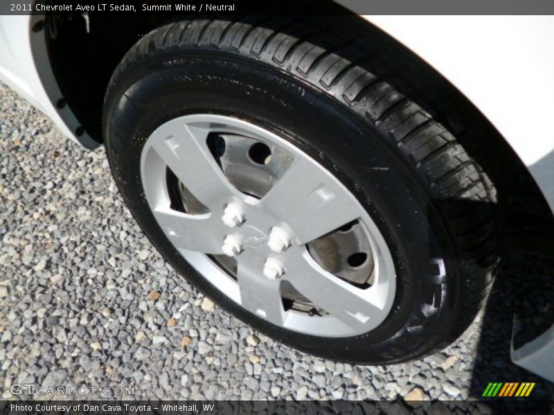 Summit White / Neutral 2011 Chevrolet Aveo LT Sedan