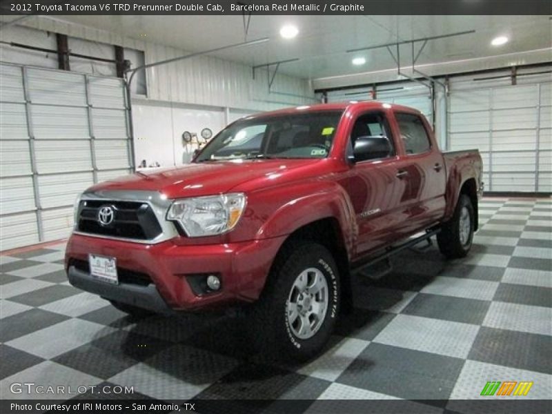 Barcelona Red Metallic / Graphite 2012 Toyota Tacoma V6 TRD Prerunner Double Cab