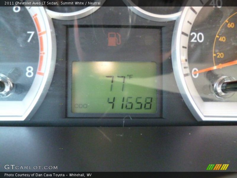 Summit White / Neutral 2011 Chevrolet Aveo LT Sedan