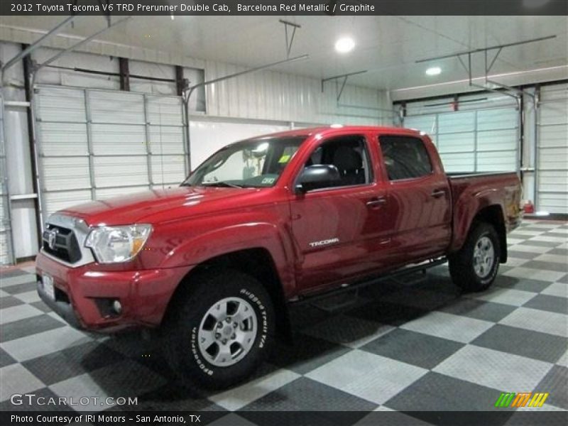 Barcelona Red Metallic / Graphite 2012 Toyota Tacoma V6 TRD Prerunner Double Cab