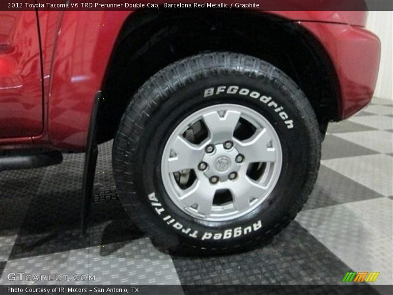 Barcelona Red Metallic / Graphite 2012 Toyota Tacoma V6 TRD Prerunner Double Cab
