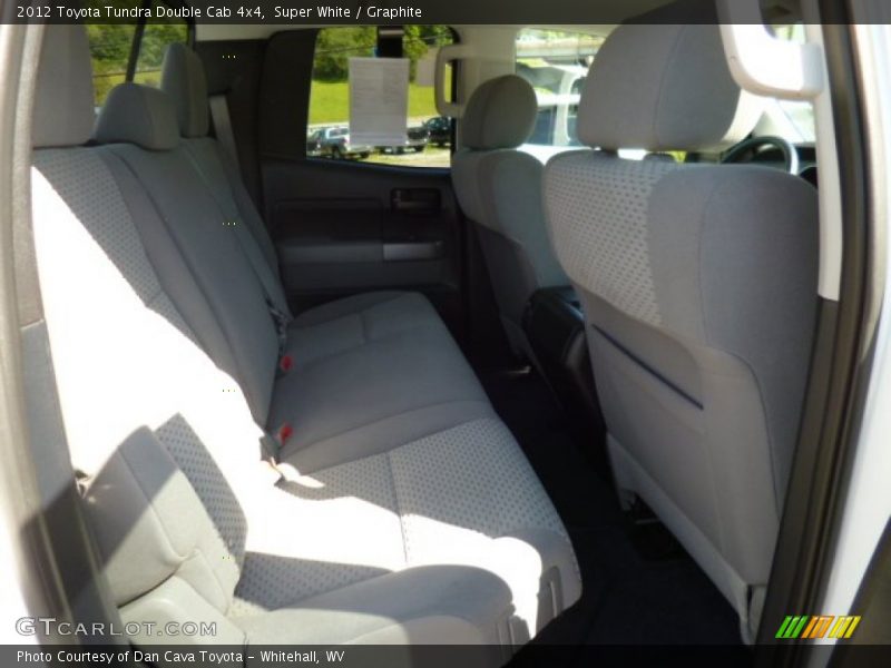 Super White / Graphite 2012 Toyota Tundra Double Cab 4x4