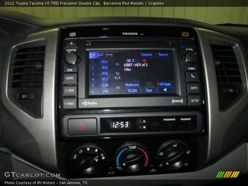 Barcelona Red Metallic / Graphite 2012 Toyota Tacoma V6 TRD Prerunner Double Cab