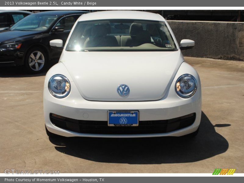 Candy White / Beige 2013 Volkswagen Beetle 2.5L