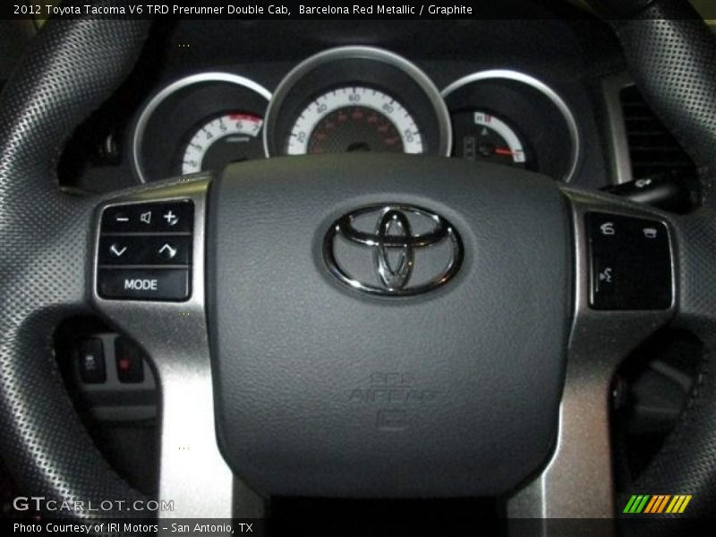 Barcelona Red Metallic / Graphite 2012 Toyota Tacoma V6 TRD Prerunner Double Cab