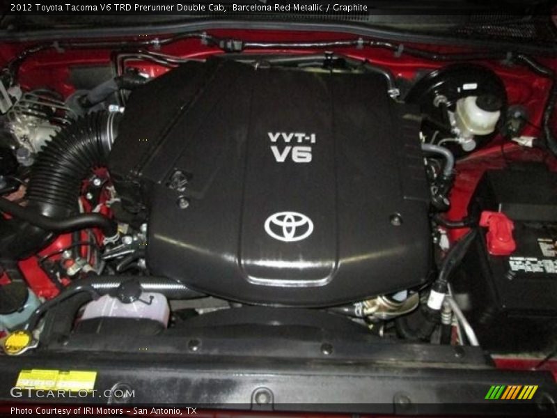 Barcelona Red Metallic / Graphite 2012 Toyota Tacoma V6 TRD Prerunner Double Cab