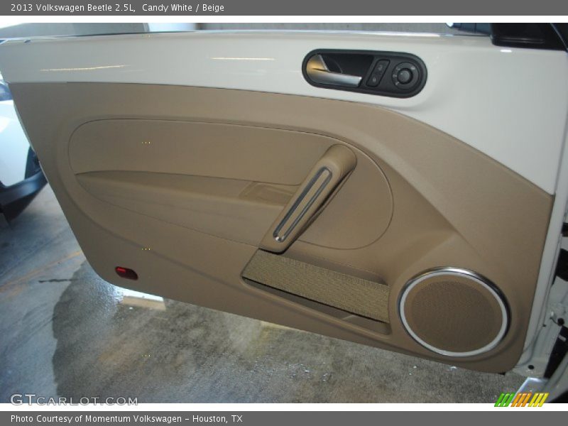Candy White / Beige 2013 Volkswagen Beetle 2.5L