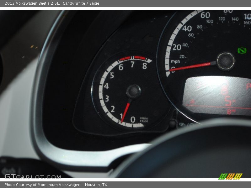 Candy White / Beige 2013 Volkswagen Beetle 2.5L