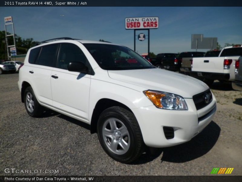 Super White / Ash 2011 Toyota RAV4 I4 4WD