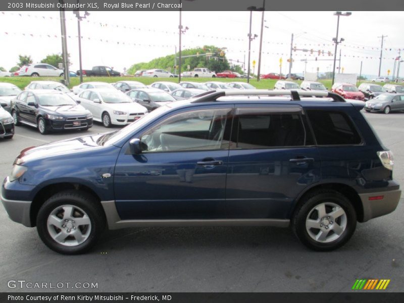 Royal Blue Pearl / Charcoal 2003 Mitsubishi Outlander XLS