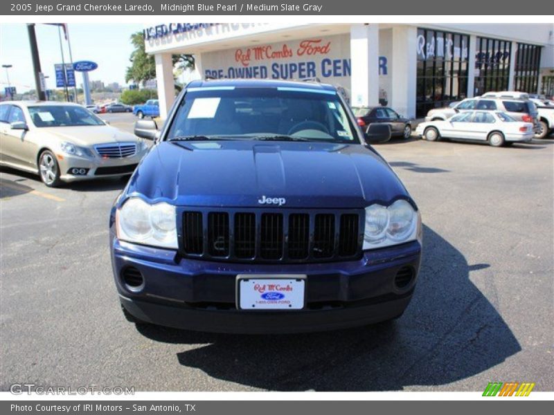 Midnight Blue Pearl / Medium Slate Gray 2005 Jeep Grand Cherokee Laredo