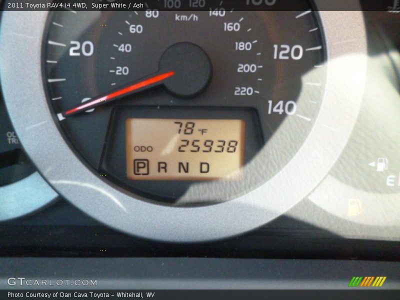 Super White / Ash 2011 Toyota RAV4 I4 4WD